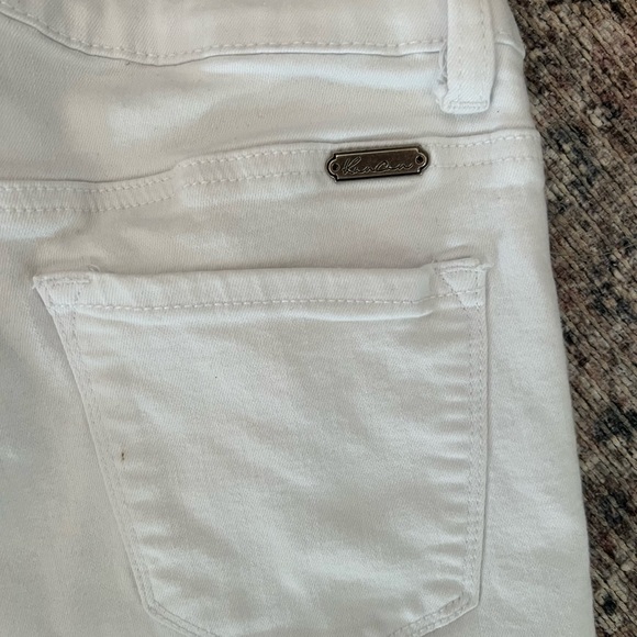 Kancan size 26 white cropped skinny jeans - Picture 5 of 5